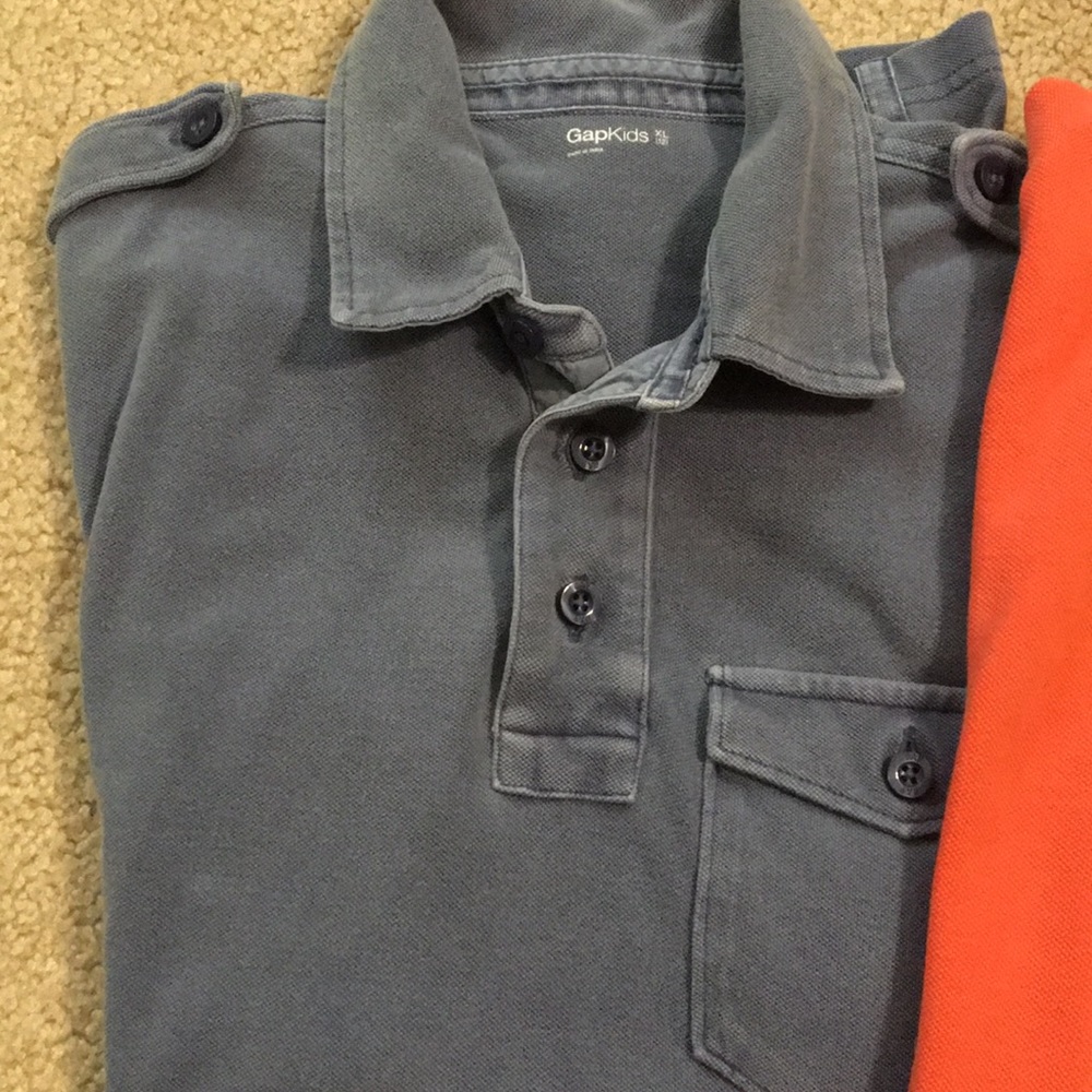 SALE🌼🌼🌼3 GapKids size XL (12) polos - Picture 2 of 7